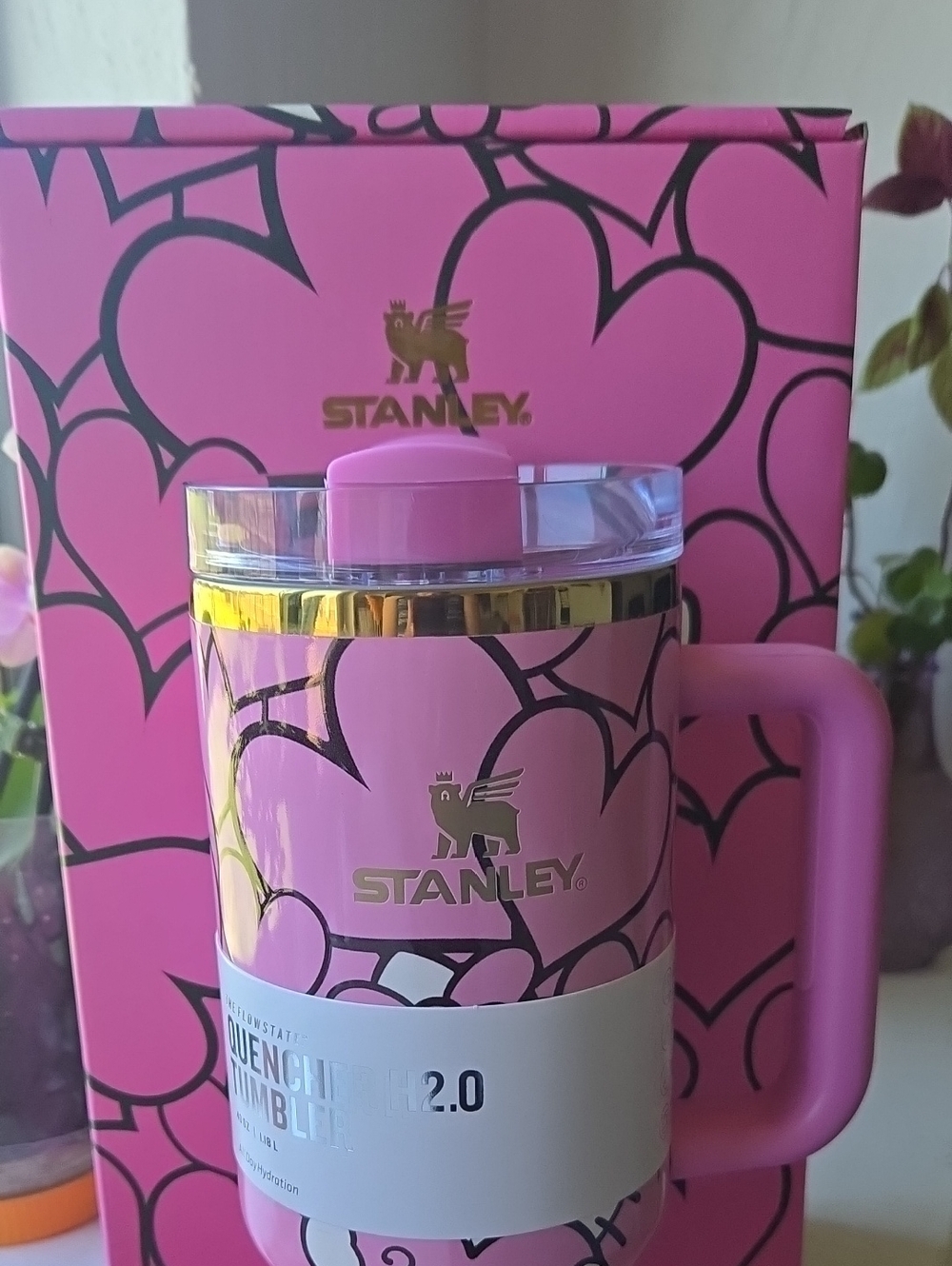Stanley Pink Quench Tumbler 2.0 - Insulated Travel Mug